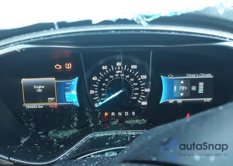 2015 Ford Fusion Se из США, поврежденный, VIN 3FA6P0HDXFR141931